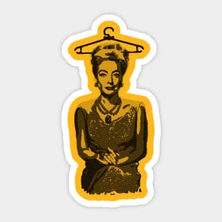 Joan Crawford - Simple Engraved Sticker